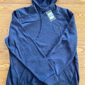 New Under Armour Light Weight Hoodie Navy Blue Size Men's Large
